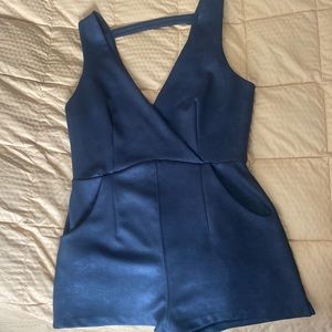 Black Free People Romper